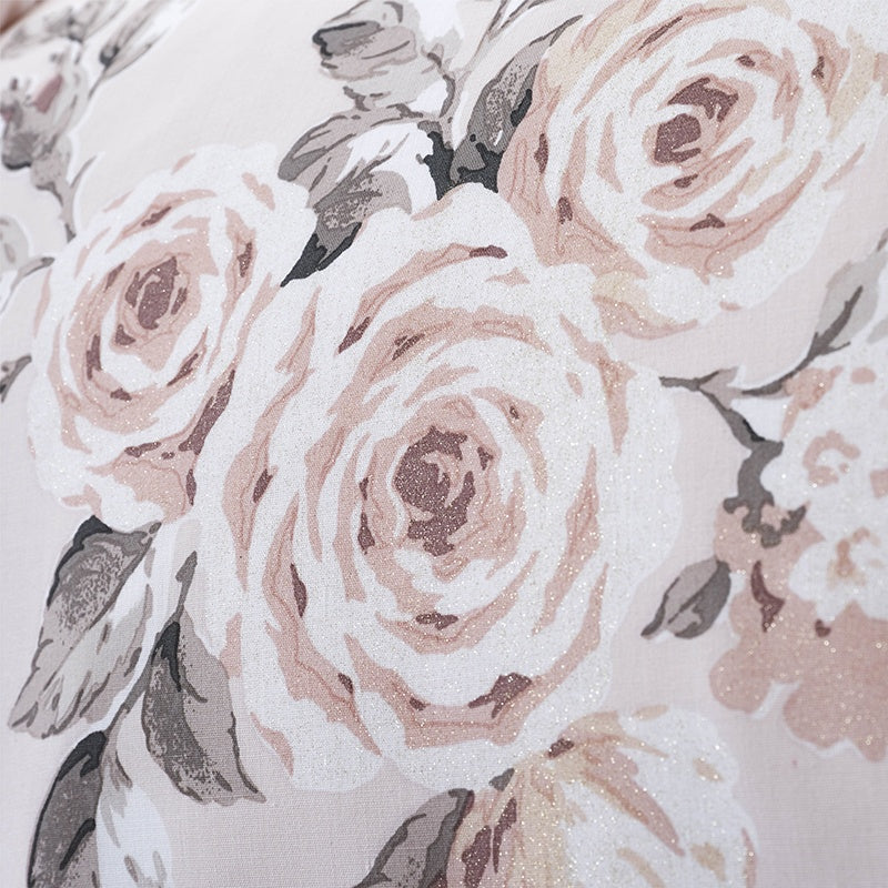 Catherine Lansfield Canterbury Duvet Cover Bedding Set Blush