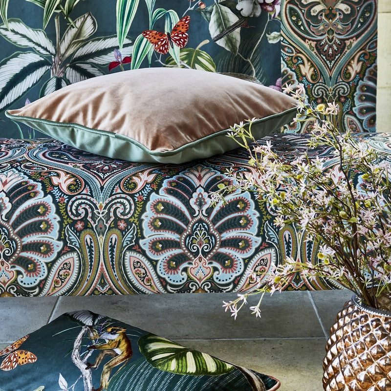 Prestigious Textiles Barbados Velvet Fabric Carnival