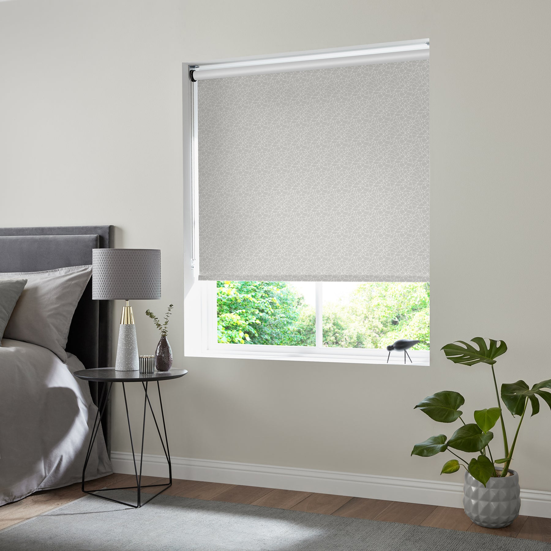 Valiant Made to Measure Blackout Roller Blind Grey