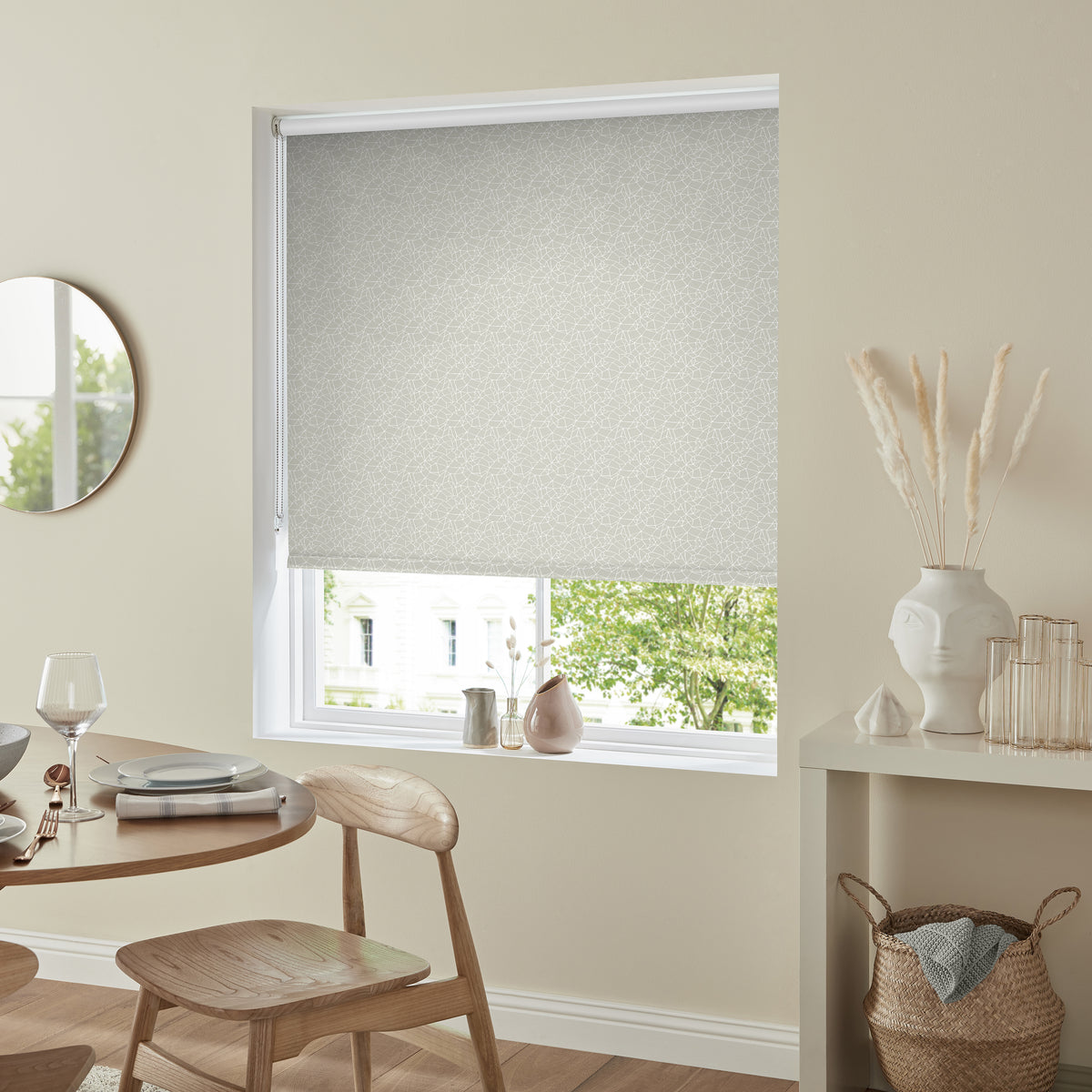 Valiant Made to Measure Blackout Roller Blind Silver