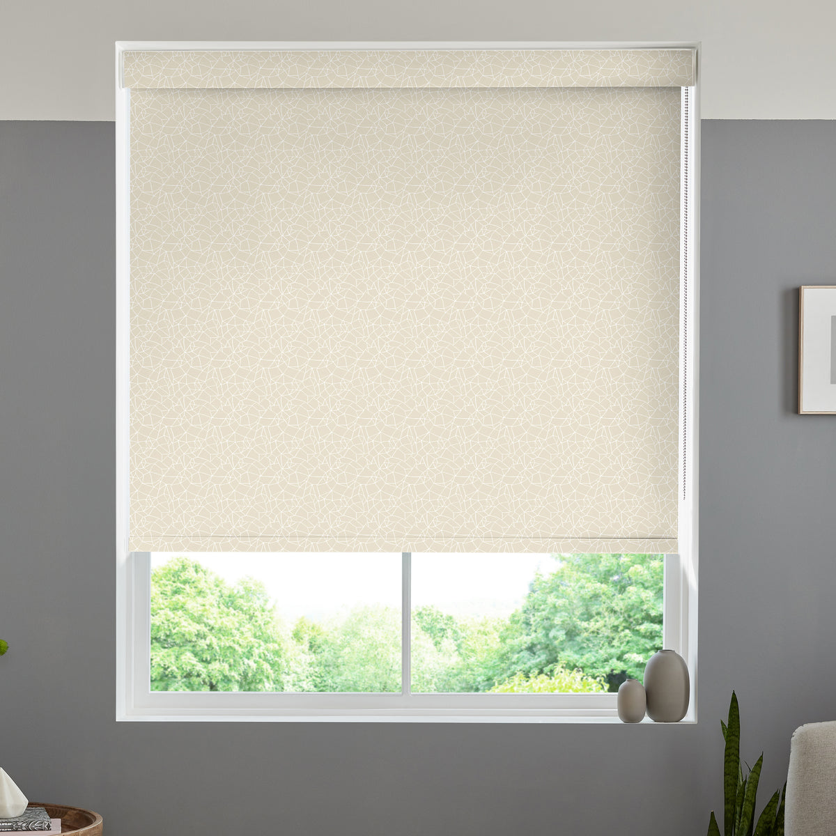 Valiant Made to Measure Blackout Roller Blind Cream