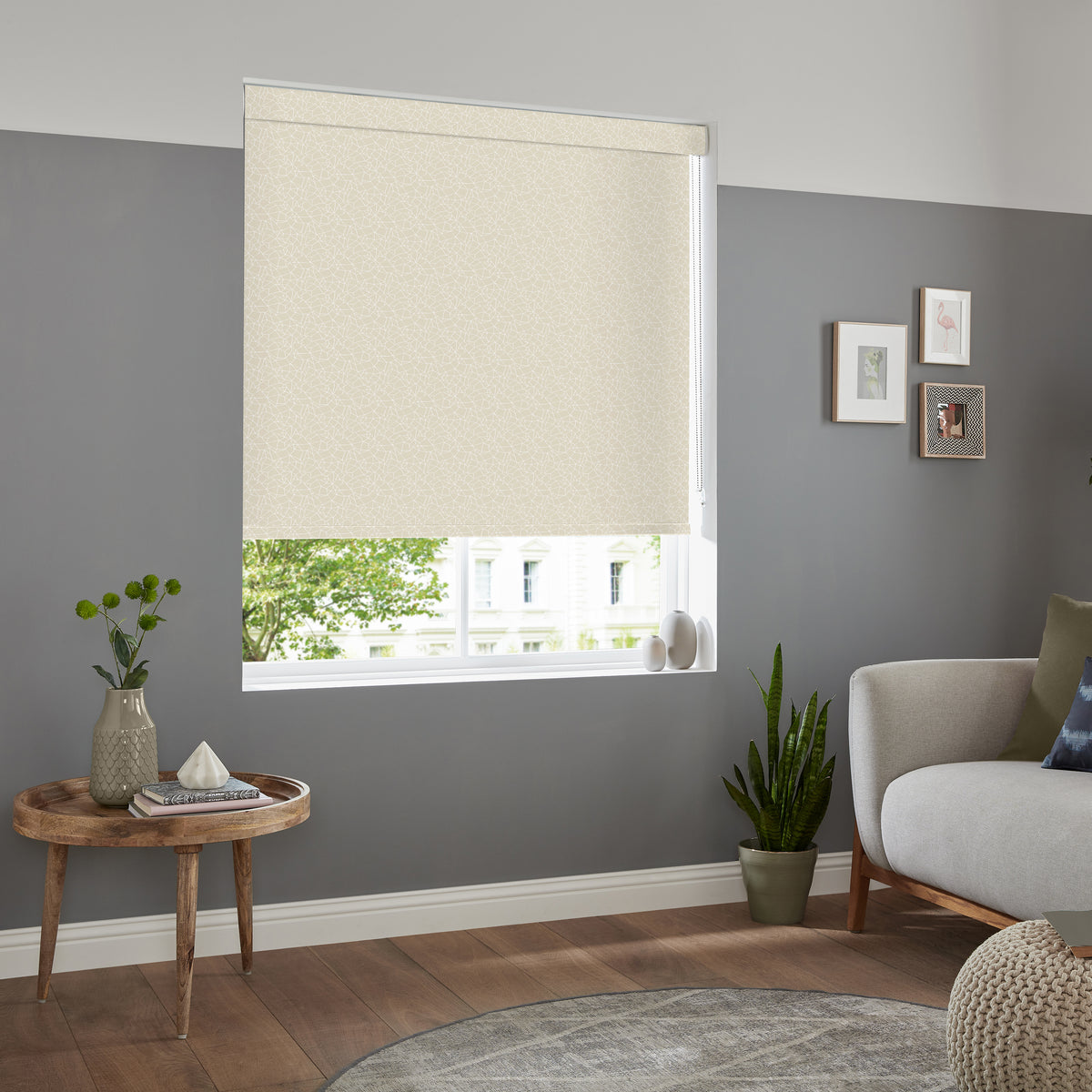 Valiant Made to Measure Blackout Roller Blind Cream