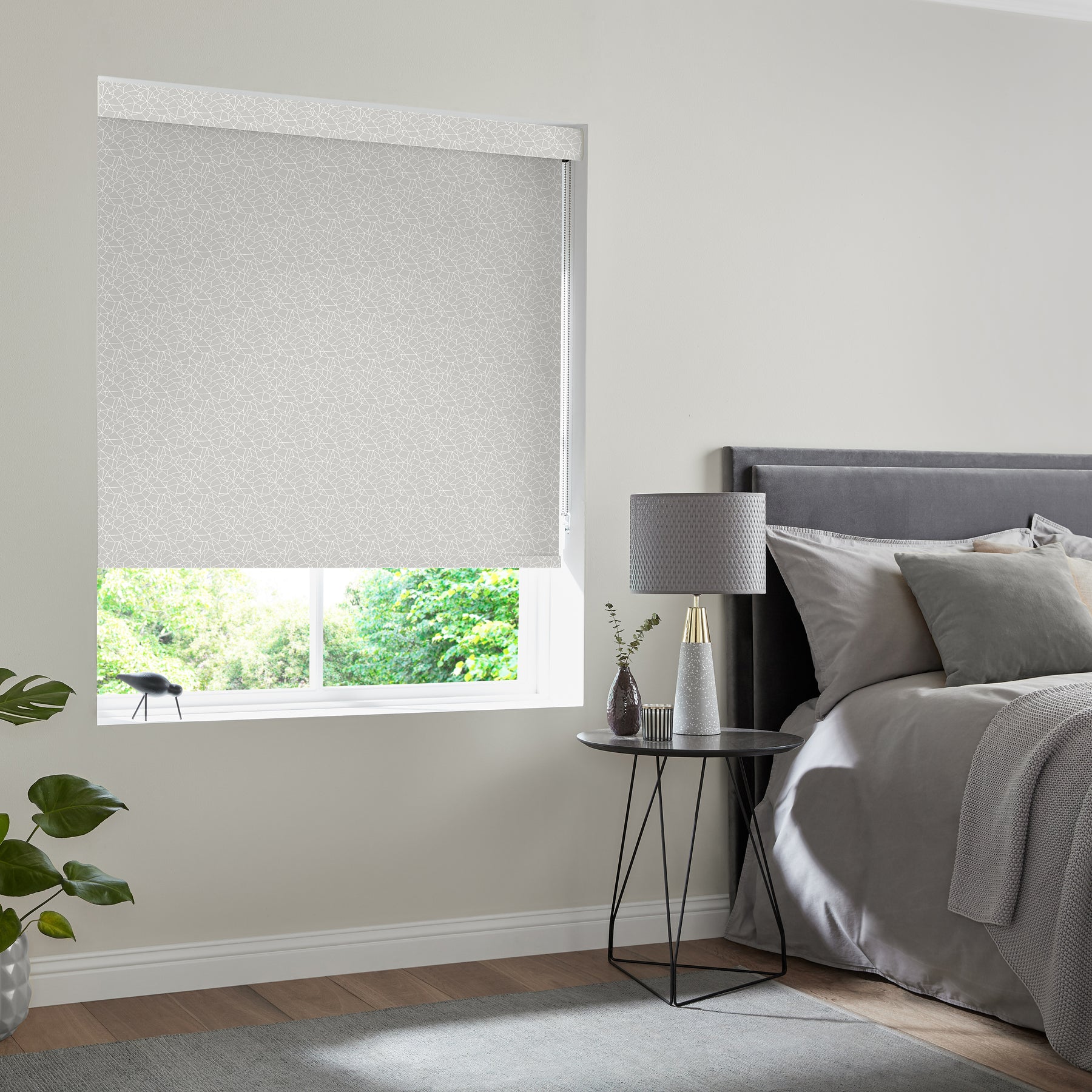 Valiant Made to Measure Blackout Roller Blind Grey