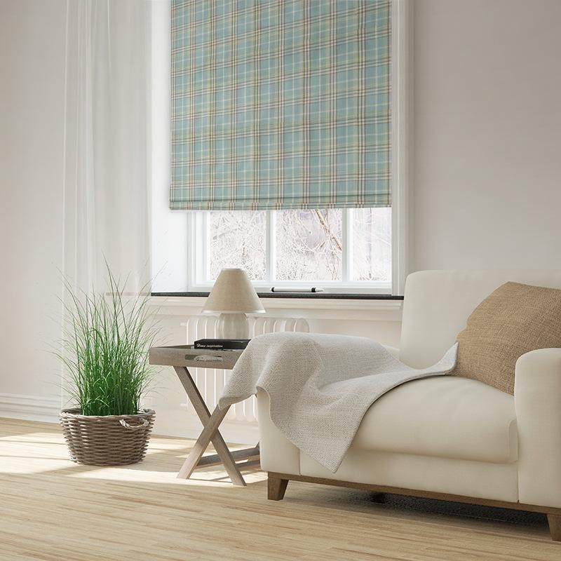 Casey Made to Measure Roman Blind Duckegg