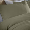 Appletree Loft Signature Cassia Duvet Cover Bedding Set Khaki