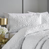 Serene Cavali Duvet Cover Bedding Set White