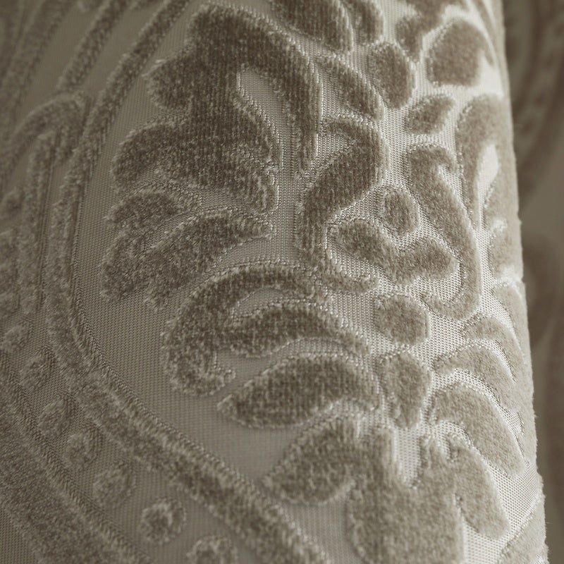 Curtina Chateau Ready Made Eyelet Curtains Natural