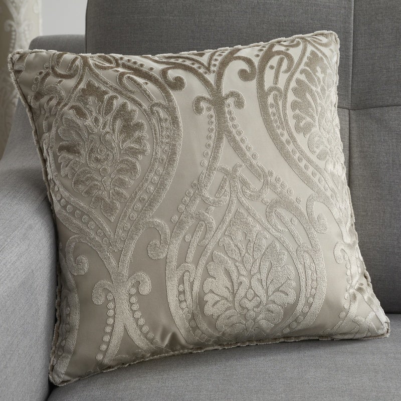 Curtina Chateau Ready Made Eyelet Curtains Natural
