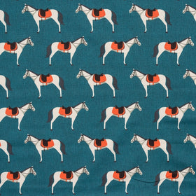 Cheval Fabric Teal