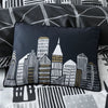 Catherine Lansfield Citylife Filled Boudoir 30cm x 40cm Grey