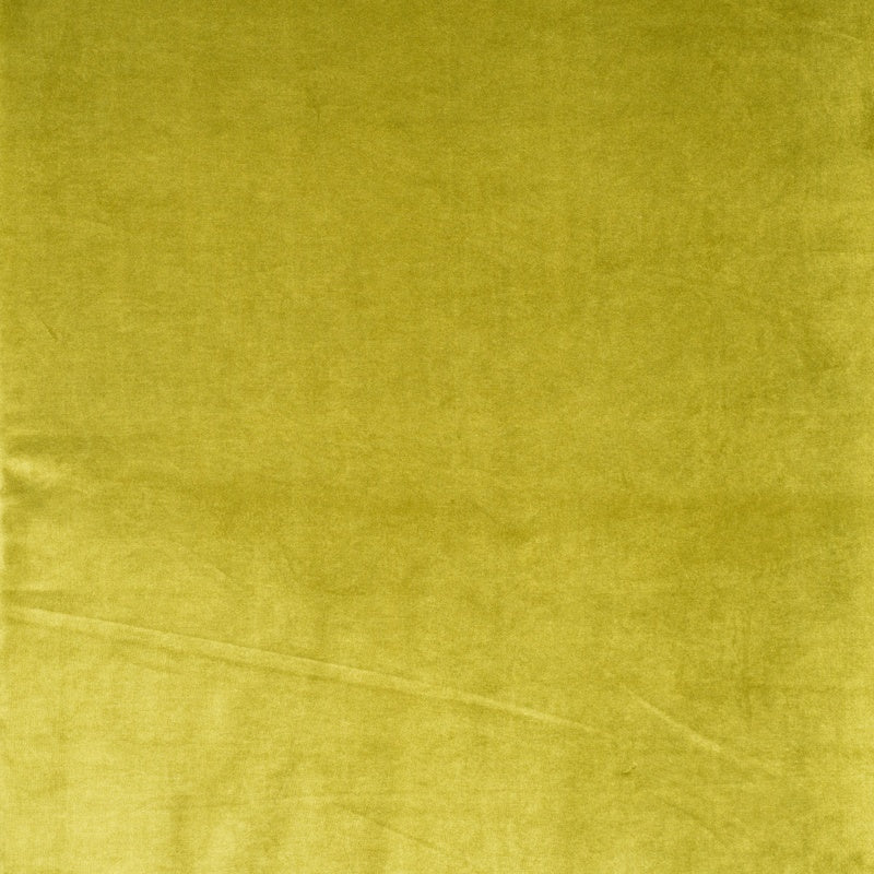 Clarence Velvet Made to Measure Curtain Celery