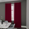 Clarence Velvet Made to Measure Curtain Berry