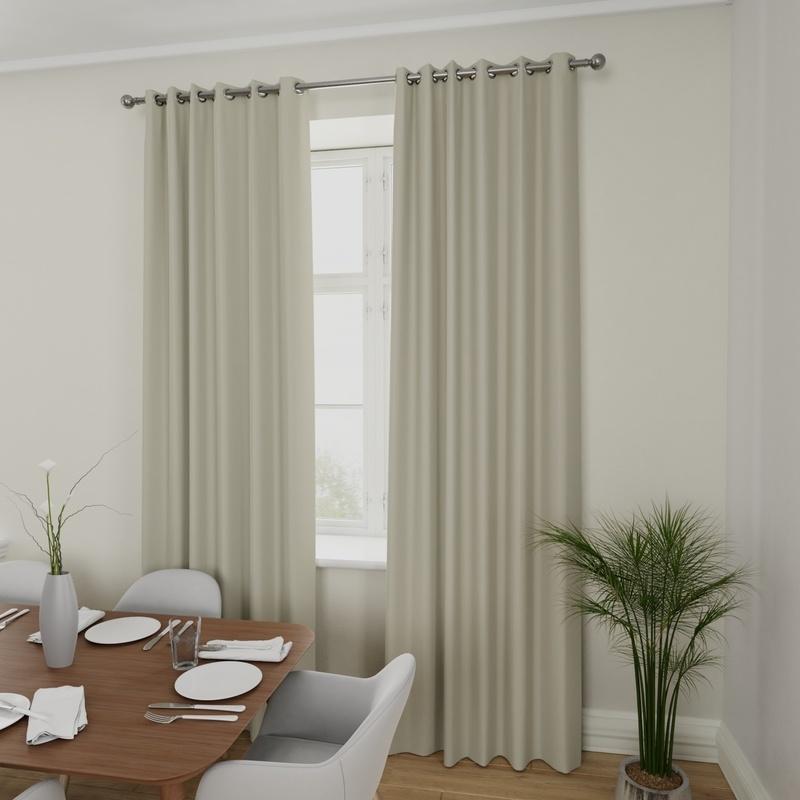 Clarence Velvet Made to Measure Curtain Pearl