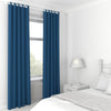 Clarence Velvet Made to Measure Curtain Sky