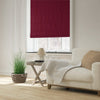 Clarence Velvet Made to Measure Roman Blind Wine