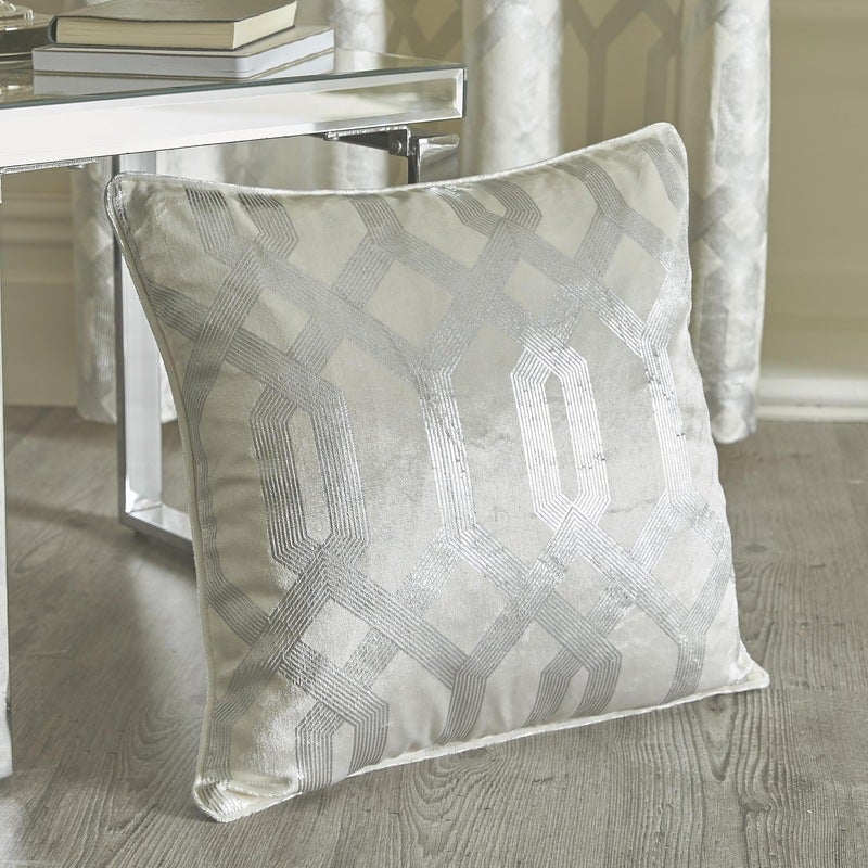 Caprice Claudette Filled Cushion 43cm x 43cm Ivory