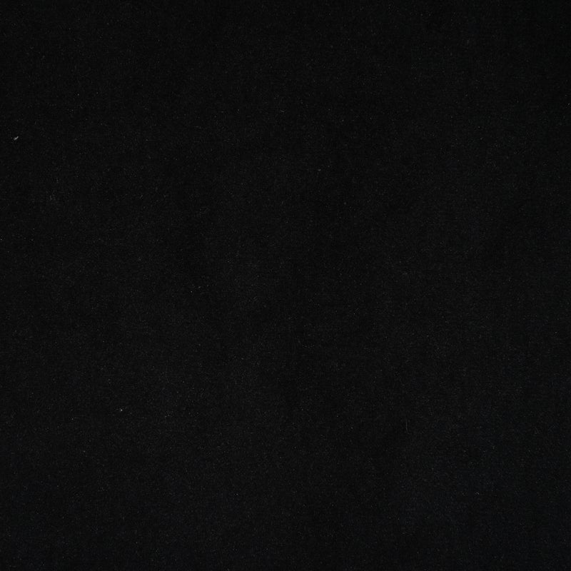 ANTE DECOR Naples Heavy Velvet Fabric Black