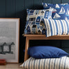 Clovelly Fabric Navy