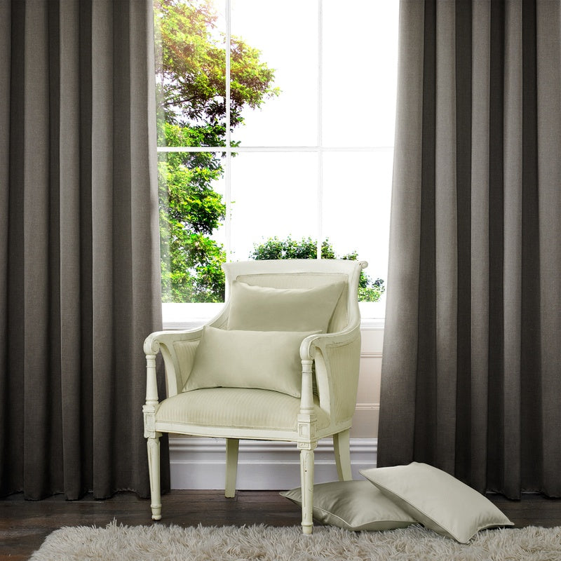Tyrone Made to Measure Curtain Charcoal