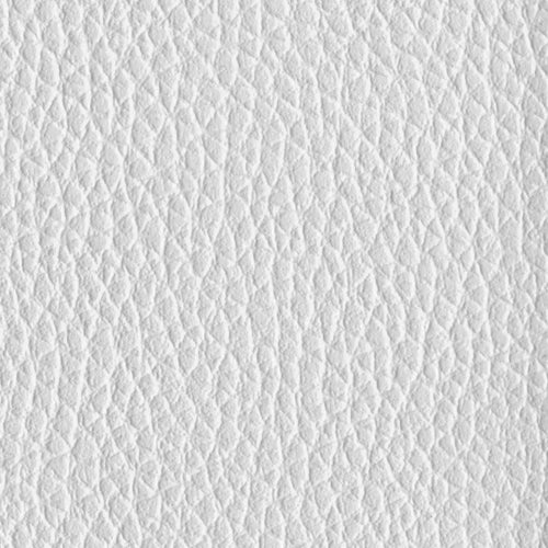 Collins FR Faux Leather Fabric White