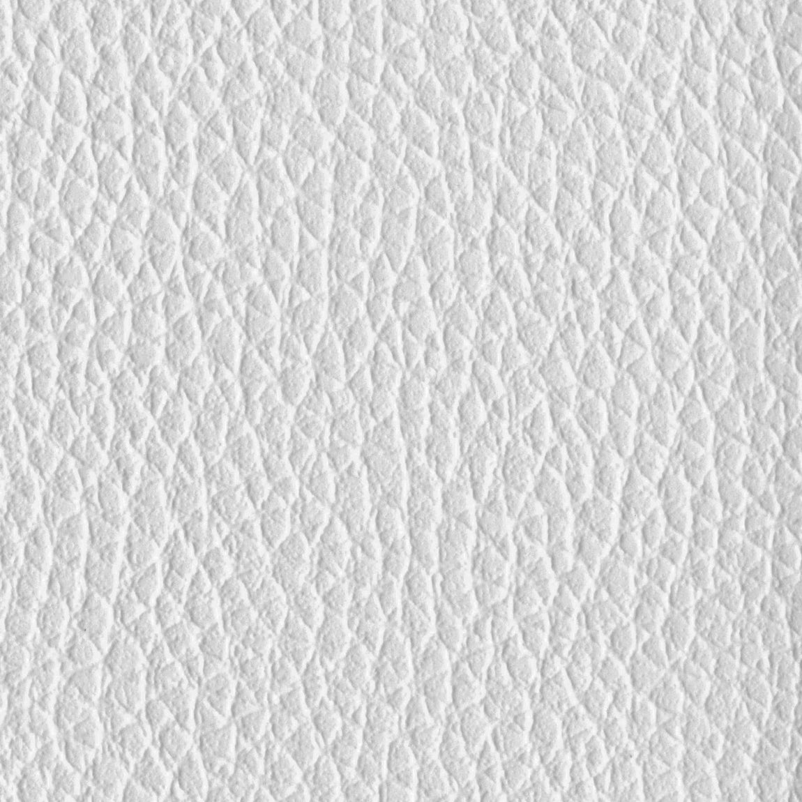 Collins FR Faux Leather Fabric White