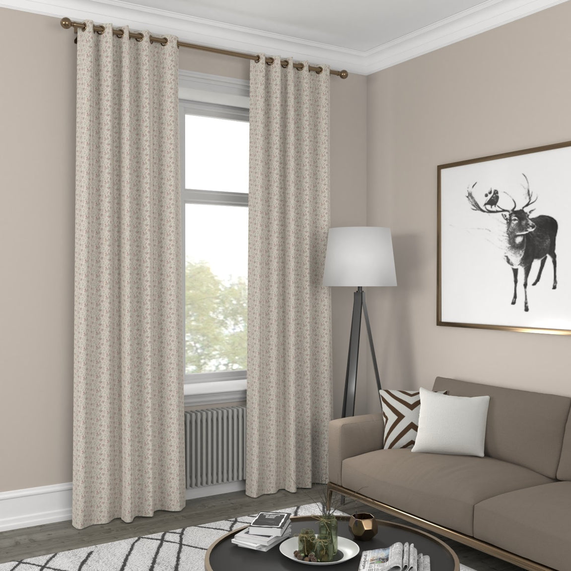 Como Made to Measure Curtain Sage