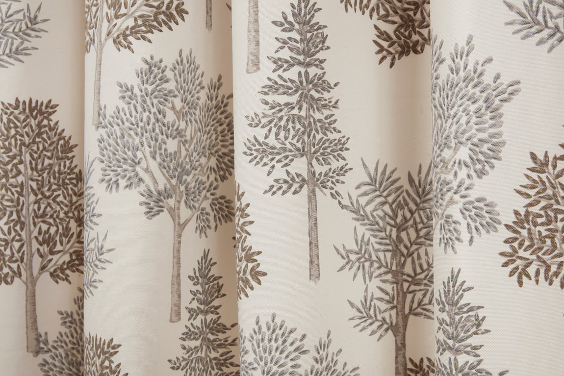 Coppice Ready Made Pencil Pleat Curtains Natural