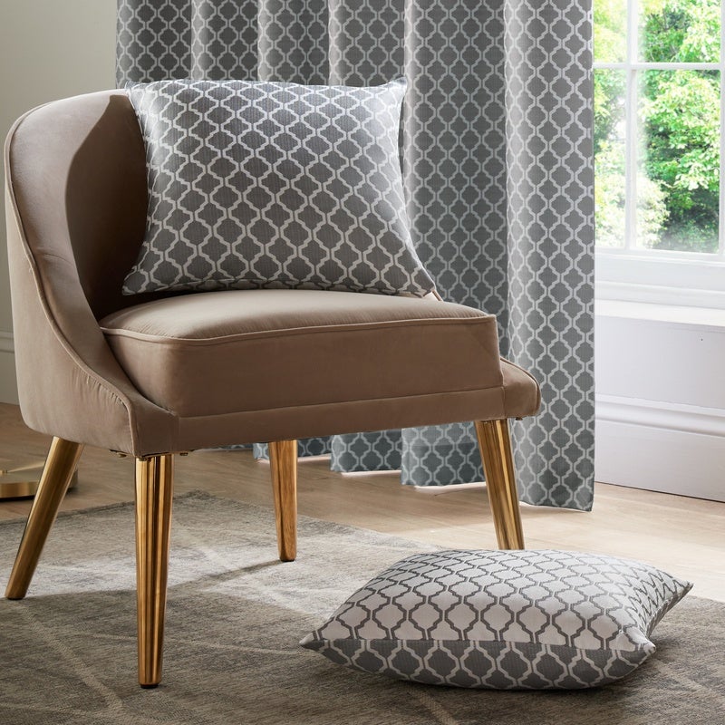 Cotswold Lined Ready Made Pencil Pleat Curtains Latte