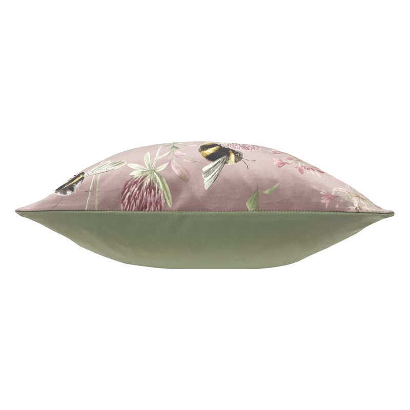 Evans Lichfield Country Bee Garden Filled Cushion 43cm x 43cm Heather