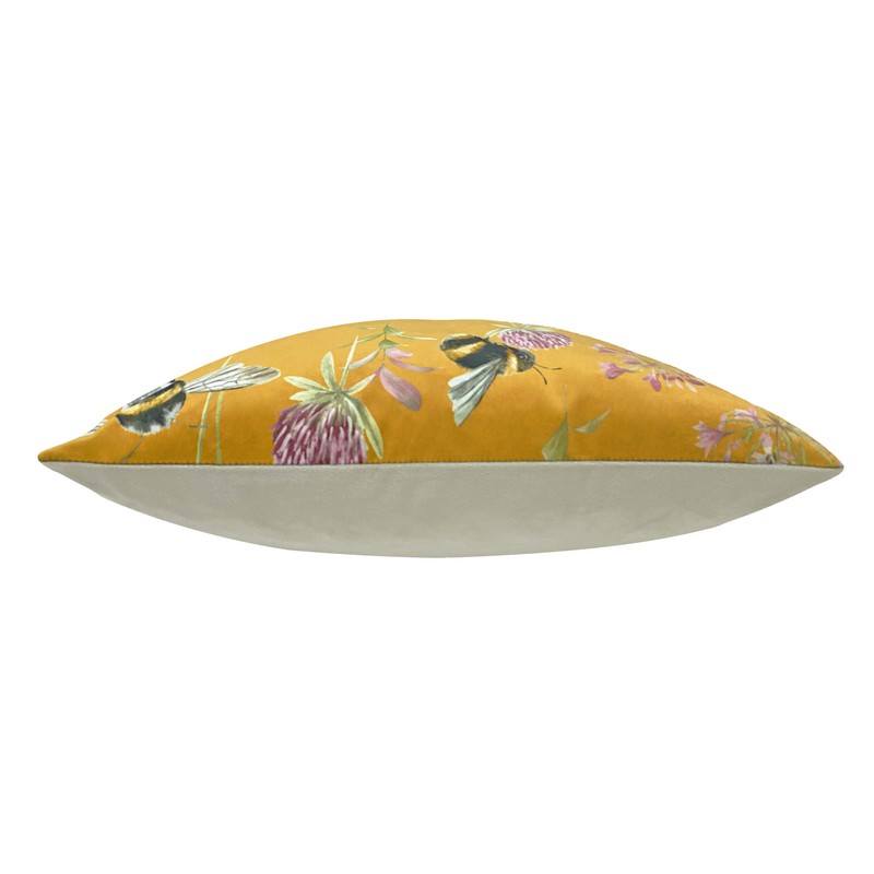 Evans Lichfield Country Bee Garden Filled Cushion 43cm x 43cm Honey