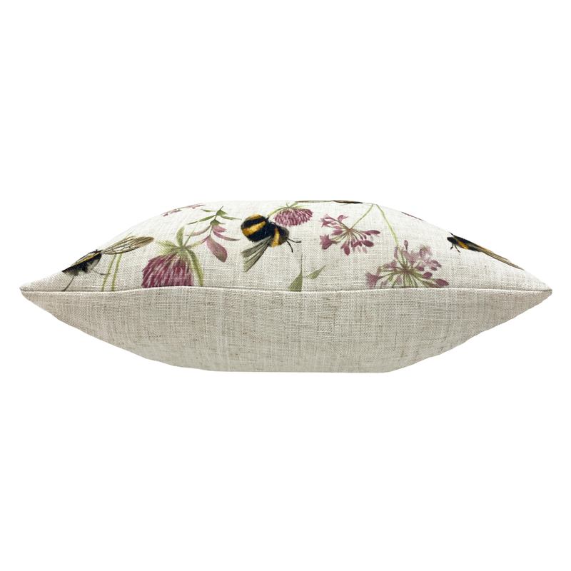 Evans Lichfield Country Bee Garden Filled Cushion 43cm x 43cm Multi