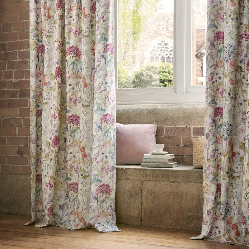 Voyage Maison Country Hedgerow Ready Made Curtains Lotus