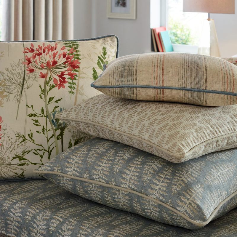 iLiv Sackville Stripe Fabric Blue Mist