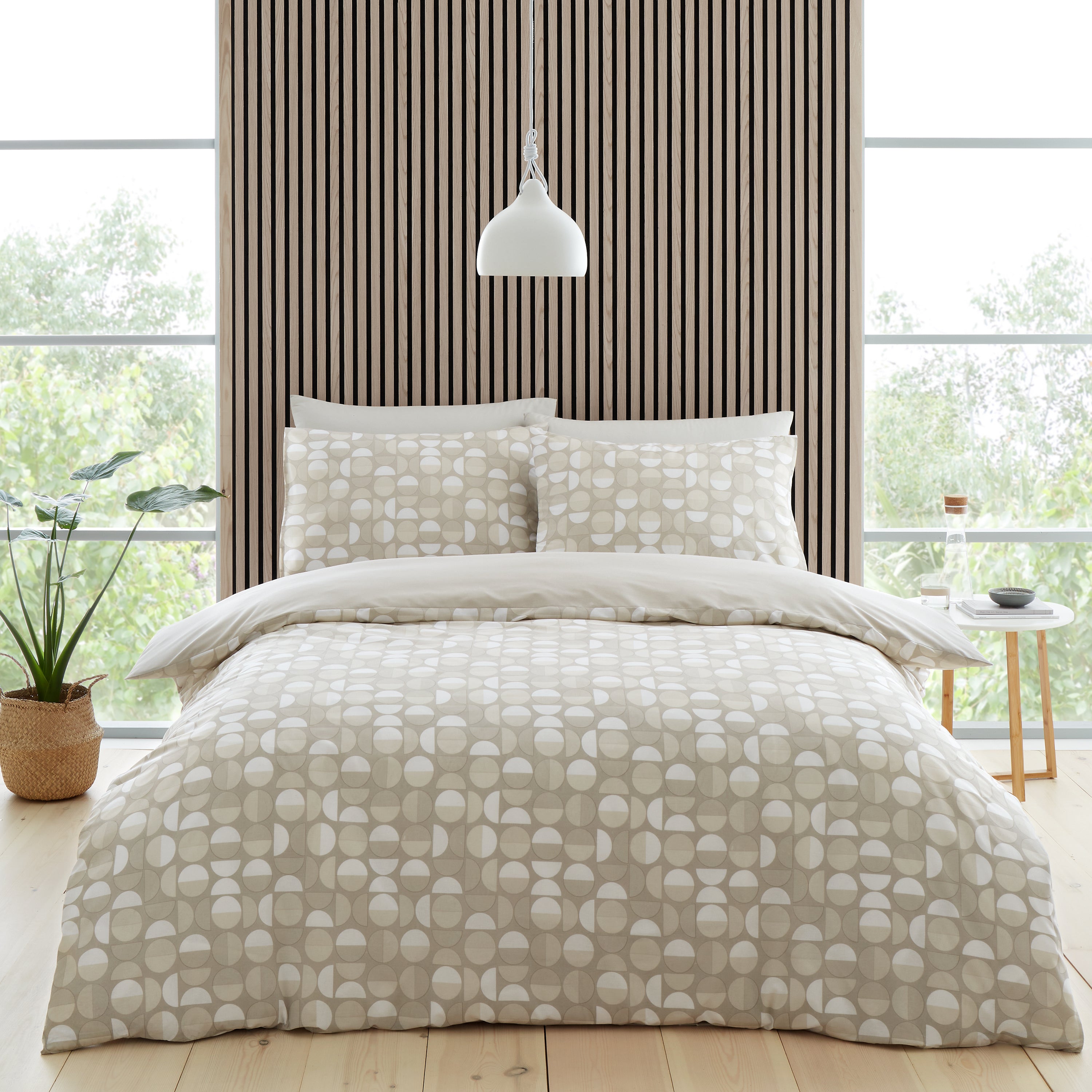 Natural Catherine Lansfield Craft Floral Duvet Cover Bedding Set Terrys