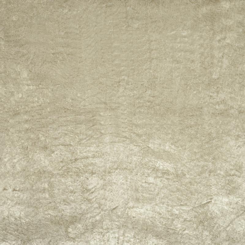 Heavy Crushed Bonded Velvet Curtain Fabric Champagne