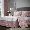 Catherine Lansfield Crushed Velvet Duvet Cover Bedding Set Blush