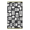 Orla Kiely Cut Stem Moss Towels Charcoal
