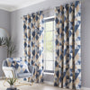 Dakota Ready Made Eyelet Curtains In Navy