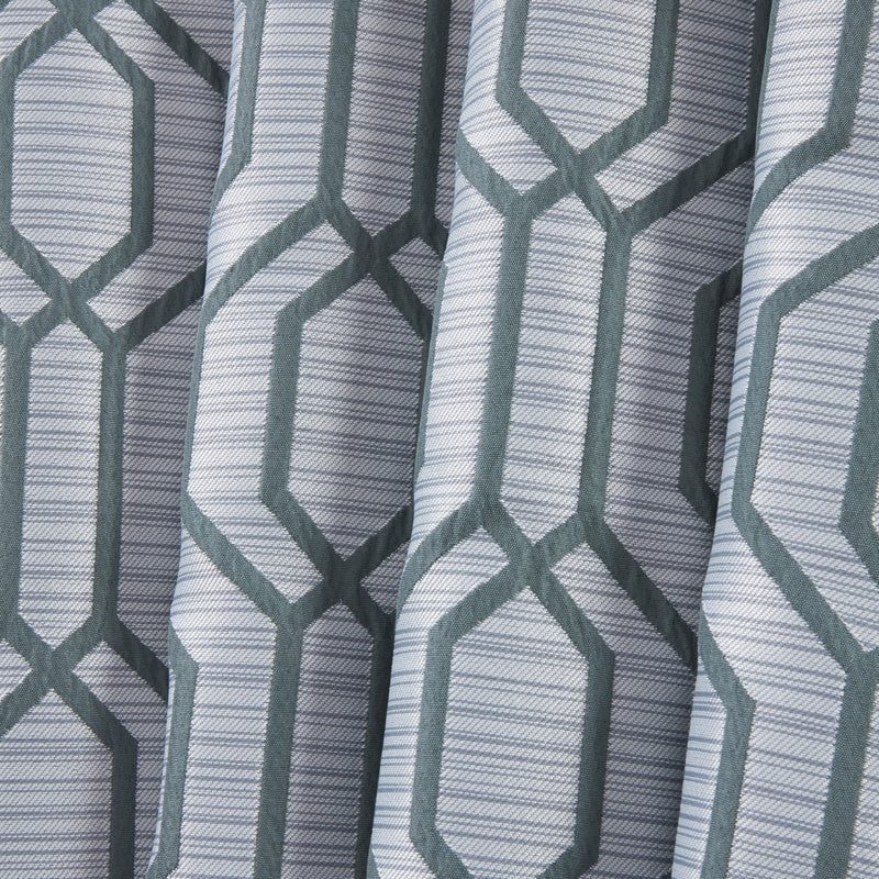 Dakota Ready Made Eyelet Curtains Green
