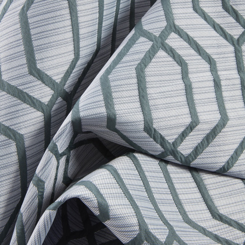 Dakota Ready Made Eyelet Curtains Green