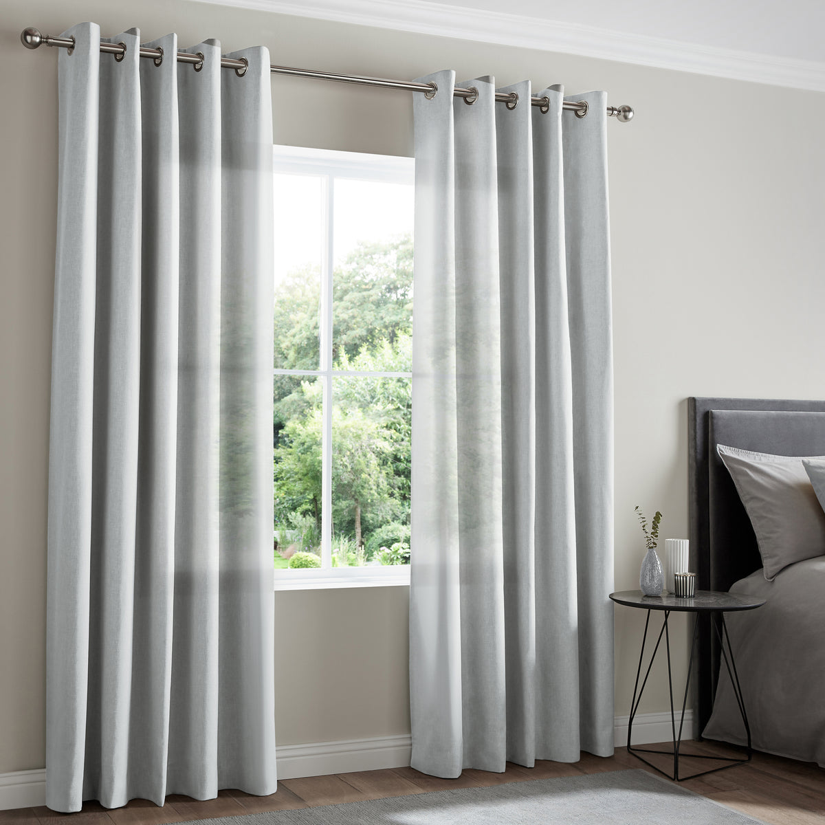 Felicity Sheer Voile Made to Measure Curtain Sky