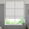 Felicity Sheer Voile Made to Measure Roman Blind Ivory