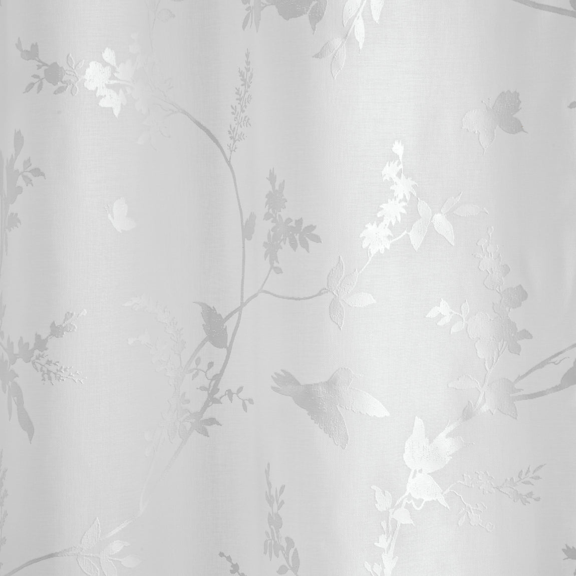 Dreams & Drapes Darnley Ready Made Single Voile Curtain White