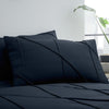Serene Dart Duvet Cover Bedding Set Navy