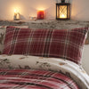 Dreams & Drapes Derwent Check Duvet Cover Bedding Set Natural