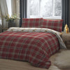 Dreams & Drapes Derwent Check Duvet Cover Bedding Set Natural