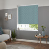 Solitaire Made to Measure Blackout Roller Blind Aqua