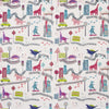 Prestigious Textiles Dino City Fabric Rainbow