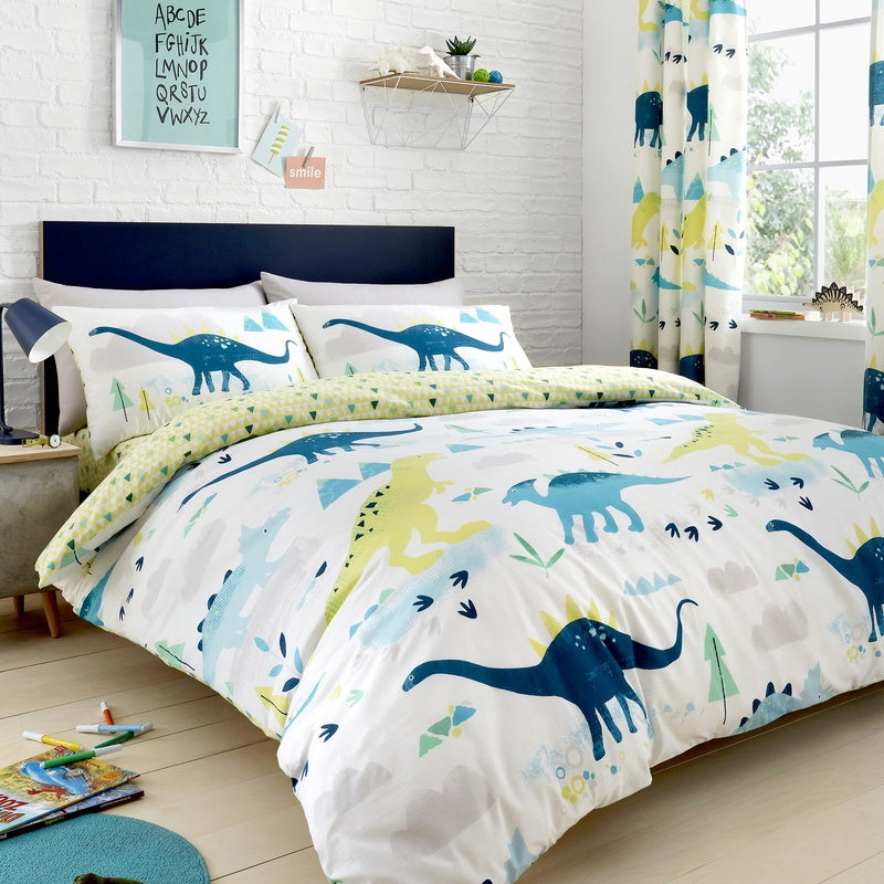 Bedlam Dino Childrens Bedding Multi