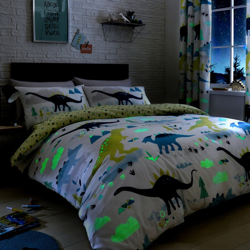 Dino Bedding Set Multicolour